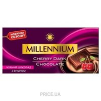 Millennium Шоколад черный с вишней 100 г