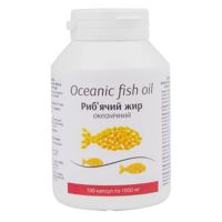 Рыбий жир океанический 1000 мг, 100 капсул, Orland