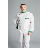 Костюм повара Lux-Form P0035 Салат р. 46 белый Lux