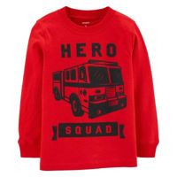 Carter's | Toddler Реглан червоний з пожежною маши