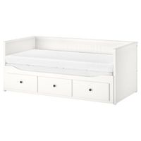 Диван-ліжко та рейкове дно ліжка IKEA HEMNES білий