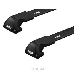 Thule Багажник на интегрированные рейлинги Edge Wingbar Black для Kia Carens (mkIII) 2013-2019