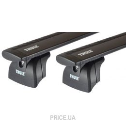 Thule Багажник на интегрированные рейлинги Wingbar Black для Kia Carens (mkIII) 2013-2019