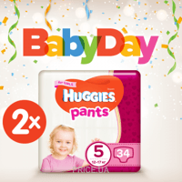 Huggies Pants для девочек 5 (68 шт.)