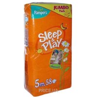 Pampers Sleep&amp;Play Junior 5 (58 шт.)