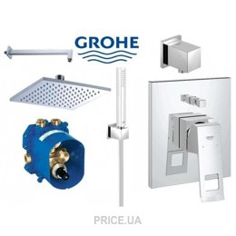 Душевую стойку, гарнитуру, шлангу Grohe Eurocube 23409000
