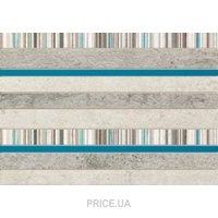 Domino Gris turkus 25x36