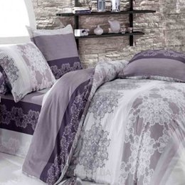 Постельное белье Cotton Box SUREYYA LILA полуторный 01007738