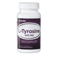 GNC L-Tyrosine 500 mg - 60 капсул GNC