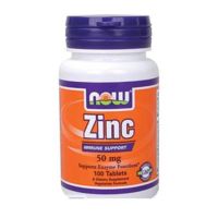 NOW Zinc 50 mg - 100 таблеток NOW Foods