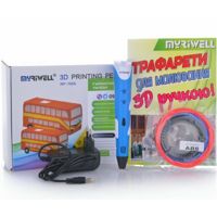 Фото MyRiwell ® RP-100A blue 3D ручка MyRiwell RP100AНа