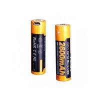 Фото Акумулятор Fenix 18650 2600 mAh micro usb зарядка 