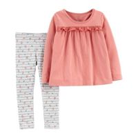 Фото Carter's | Toddler Комплект легкий, пудровий топ, 