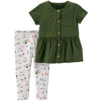 Carter&#039;s | Toddler Комплект 2в1 зелене плаття, лос