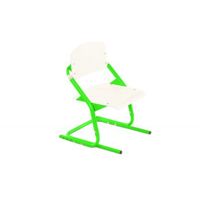 Pondi Детский регулируемый стул Белый/Зеленый