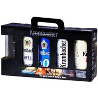 Подарунковий набiр пиво Krombacher 4*0.5 з/б (pils