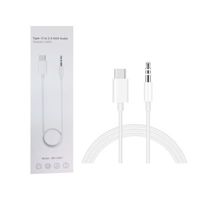 Apple Адаптер Type-C-to-AUX(Male) (MH-CM21) White/